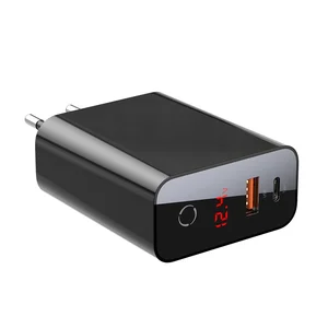 Baseus Speed Intelligent Digital Display Quick Charge EU Wall Charger