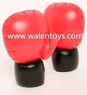 boxing stand with gloves