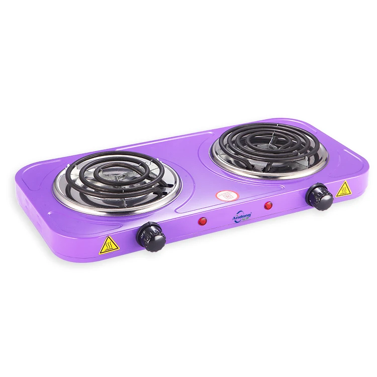 Temperature Controlled Portable 2 Burner Electric Hot Plate Stove