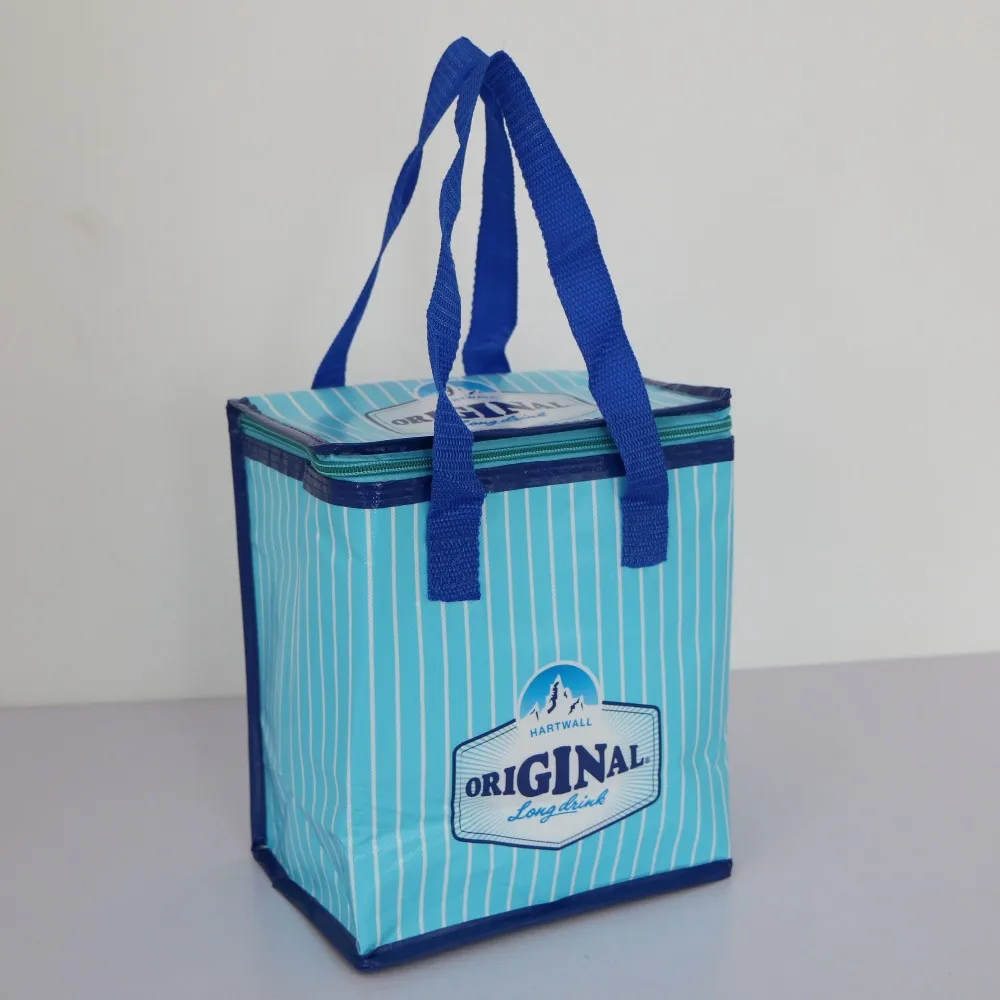 tote cooler bag with zipper