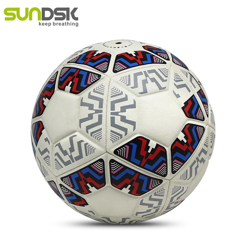 

12 panel wholesale china pu pvc leather football soccer ball 5, Customize color