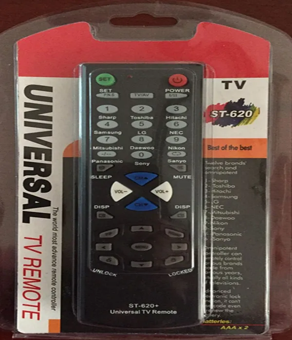 stang st 620 universal tv remote instructions