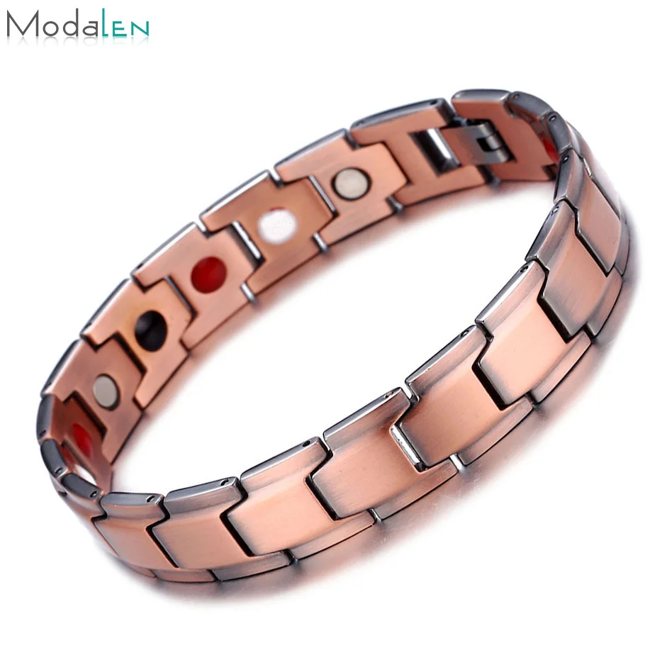 

Factory price wholesale bio magnetic bracelet copper, copper magnetic therapy bracelet, Customized color