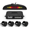 Lowest cost Car Parking Reversing Buzzer & LED Sensors 4 safe sensor (Silver Reversing radar probe)/Car Parking Reversing sensor