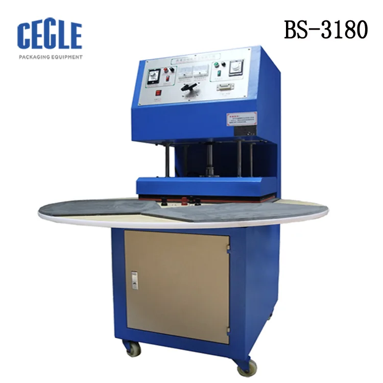 
BS-5030 toothbrush micro sd card blister packing machine with PVC film,blister sealing machine 