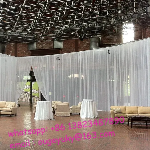 Product: High quality aluminum wedding backdrop stand for event stage
decoration