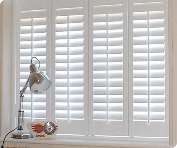 Louvered Aluminum Storm Shutters With Bar Latch Interior Aluminum