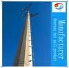 Telecom Steel Round Tubular Pole Mast Tower Antenna Monopoles Galvanized Communication Tower Product China Made in