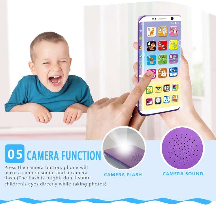 Cheap USB charging talking phone kids educational toy