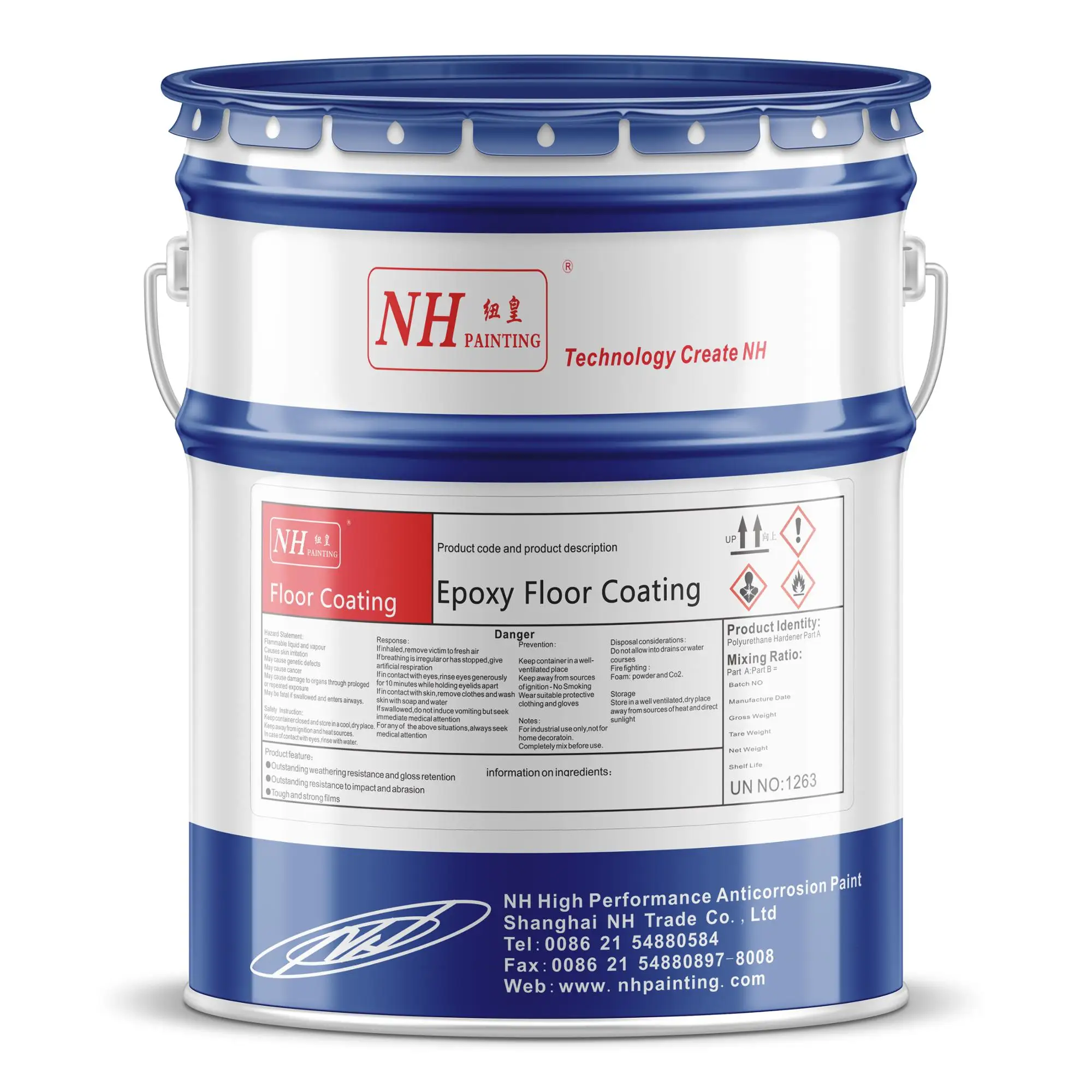 Epoxy Self Leveling Floor Coating For Concrete Or Cement Base