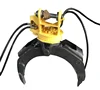 China manufacturer catch stone excavator dump trailer crane grapple attachments