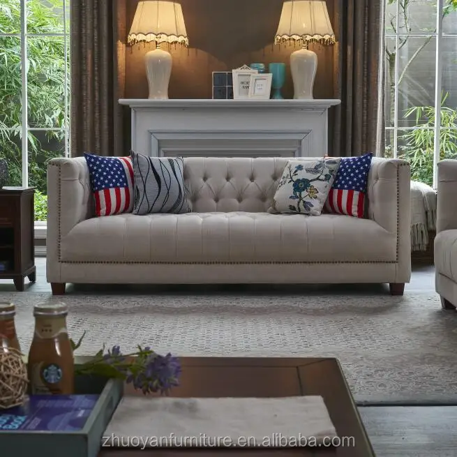 European Style Simple Cheap Sofa Fabric Leisure Sofa Living Room Sofa