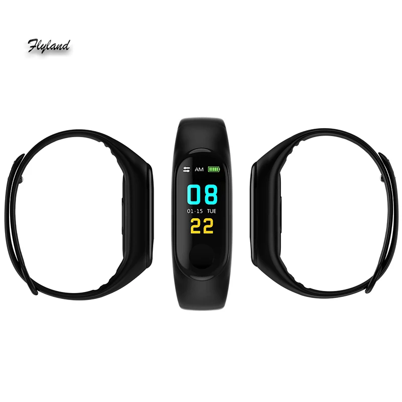 

Flyland M3PLUS Waterproof Sport Smart Watch with Heart Rate Monitor Blood Pressure Fitness Tracker, N/a