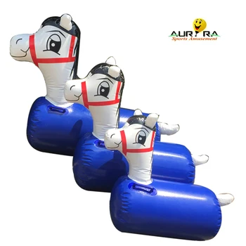 Hot Selling Inflatable Racing Horse Deby Horse With Customized Size ...