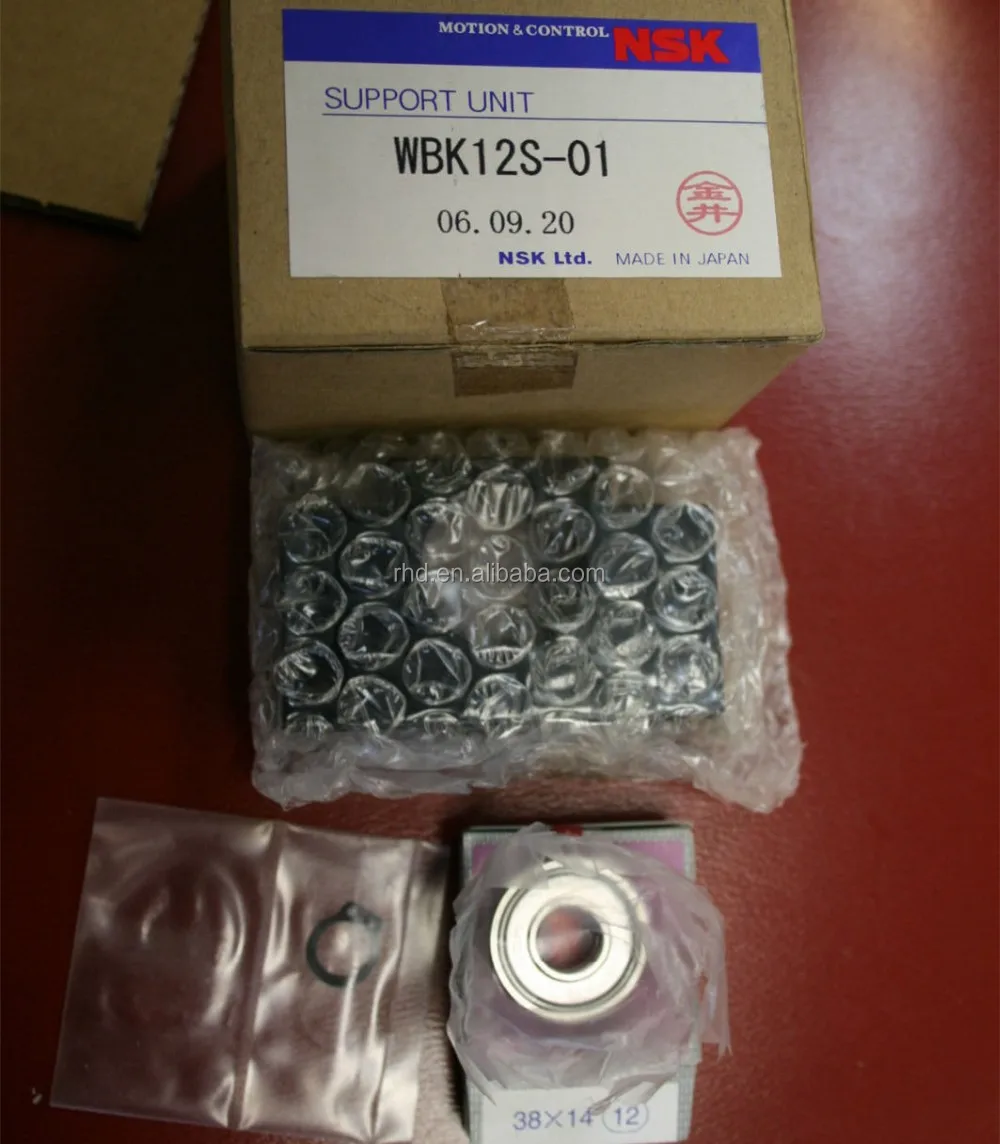 Nsk Support Unit Wbk15-01c Wbk15s-01b For Ball Screw - Buy Nsk Support ...