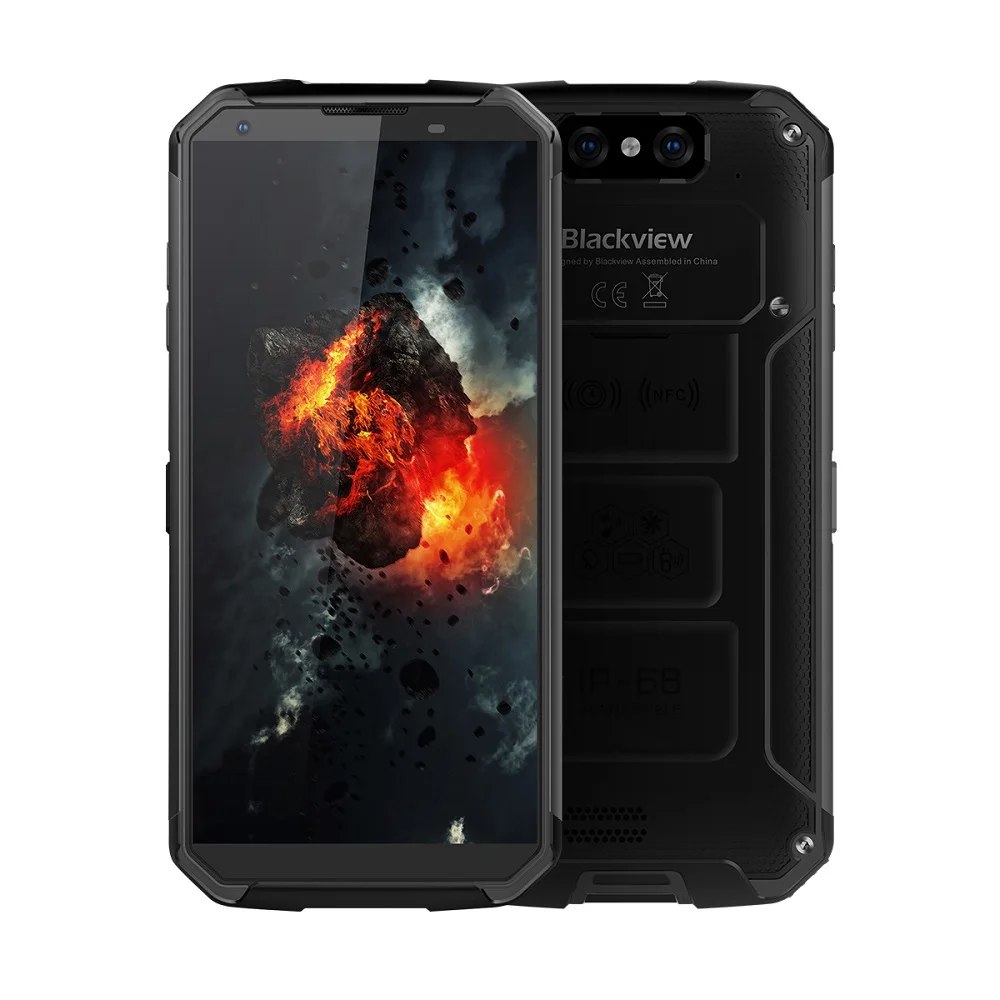 

Blackview BV9500 NFCWireless Charger Fingerprint Smartphone 5.7 FHD IPSMT6763TOcta core4GB RAM 64GB ROM 4G mobile Phone