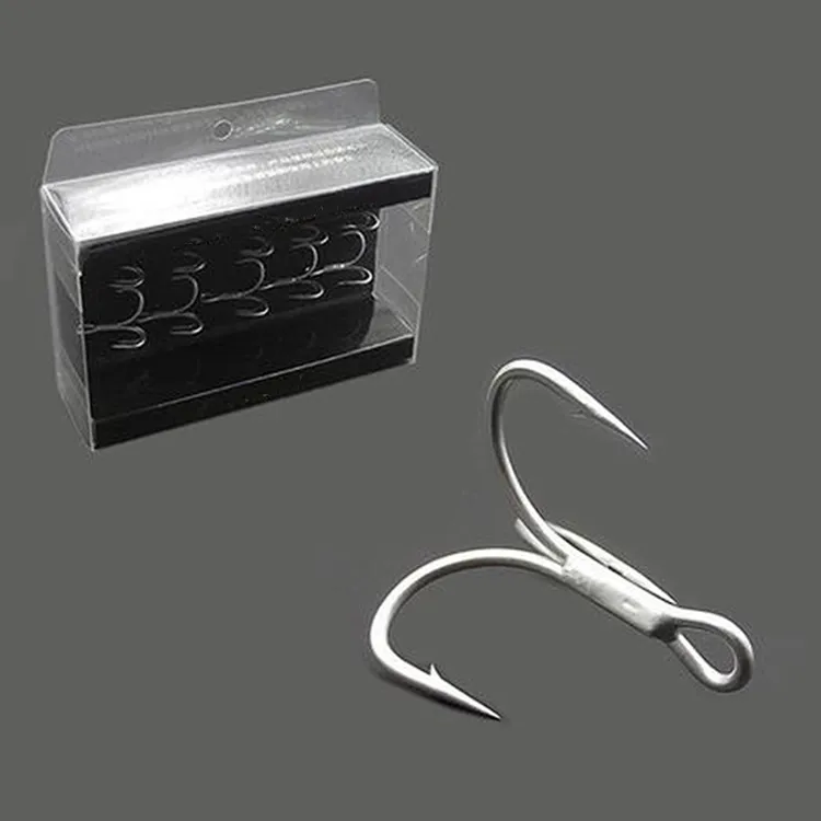 High Quality ST-41 High Carbon Steel Fishing Treble Hook