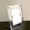 manufacturer customized acrylic glass 5x7 frameless picture frame with screw 10x8 acrylic wall frame