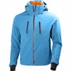 Custom embroidery badge stand collar buttons up men skiing jacket with pocket
