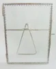 birthday luxury party bridal wedding table decoration{] hanging or standing mini large brass glass aluminium advertising frames