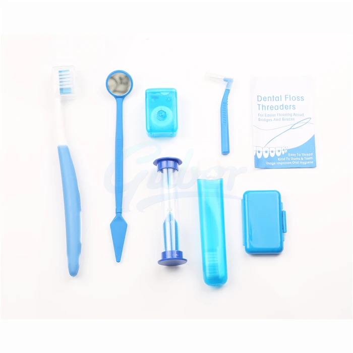 +guber Cheap Disposable Dental Cleaning Kits 8 In 1 Dental Teeth Oral