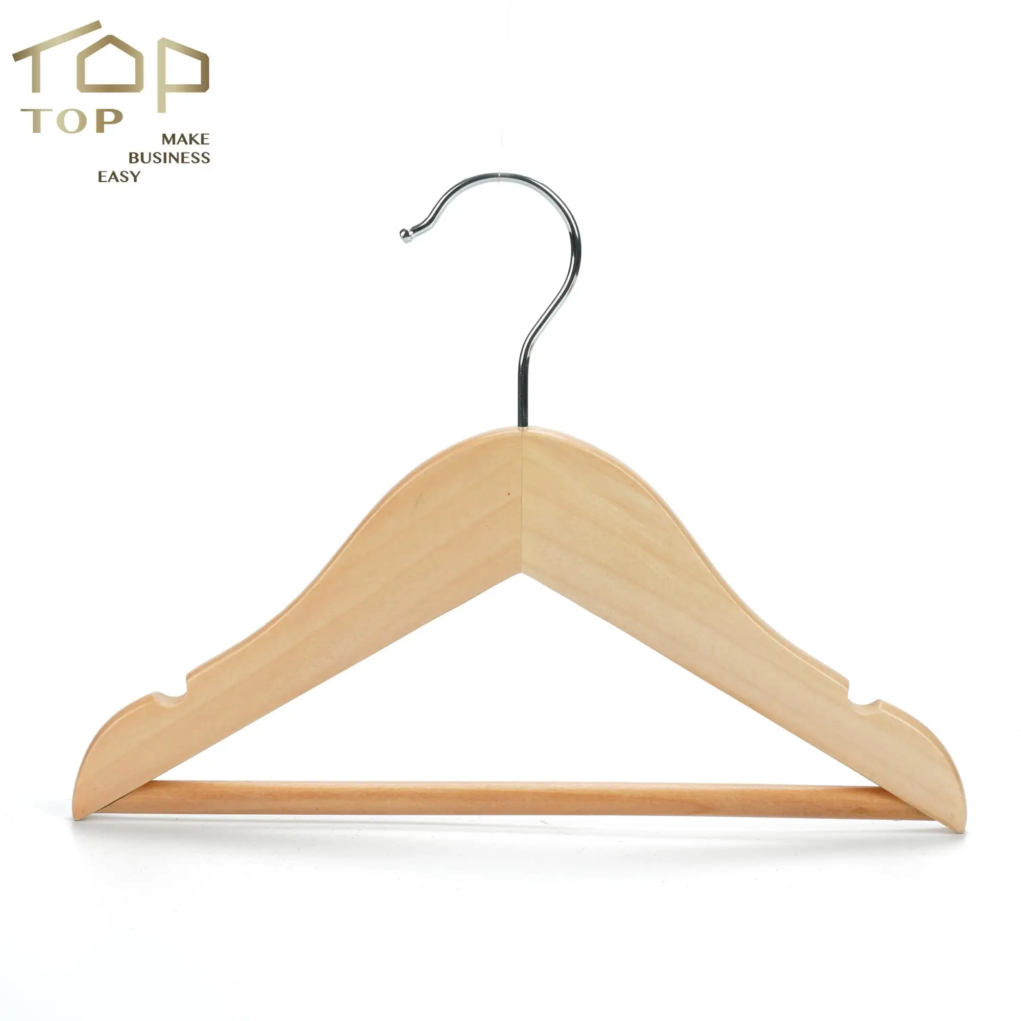 Custom Hanger Kids Wood Hanger Natural Color High Quality Buy High