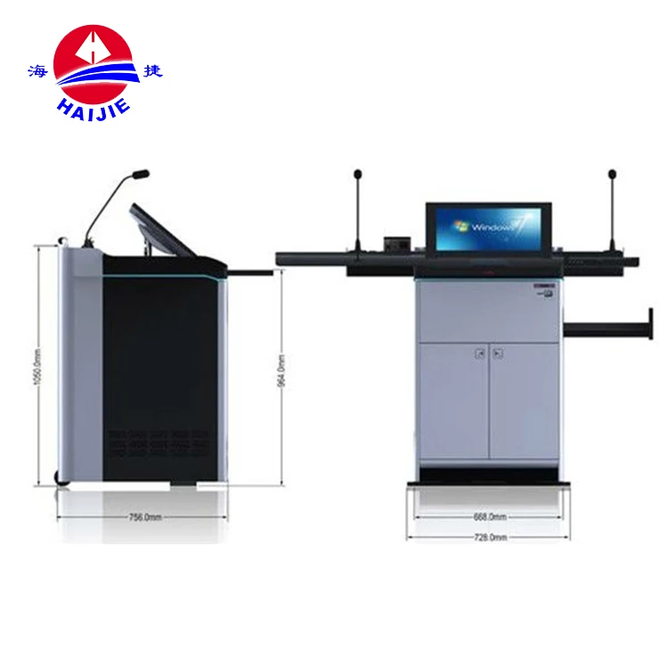 Smart Digital Lectern/Multimedia Lectern/Teacher desk with CE CCC Certificate