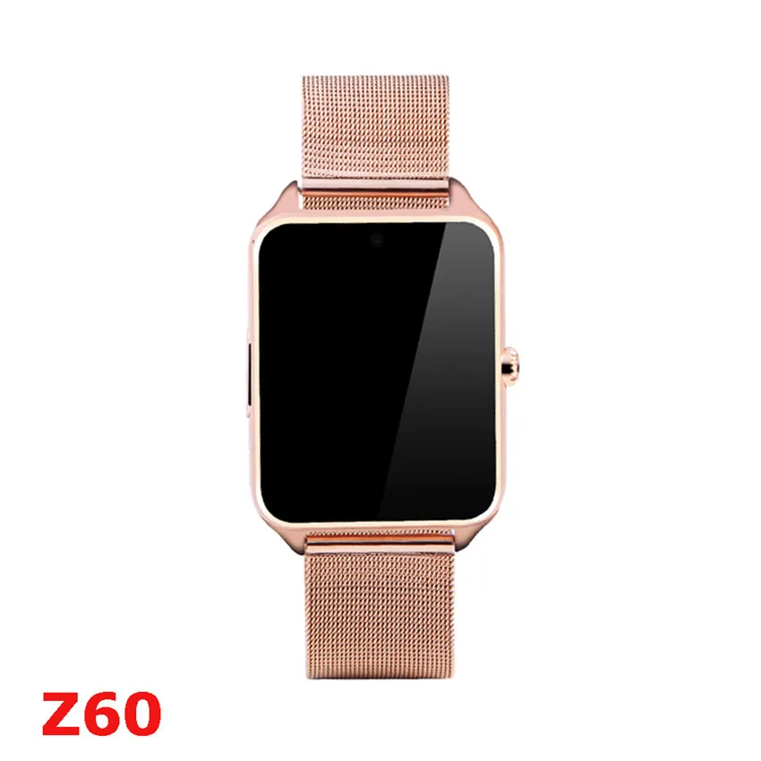 New steel belt smart watch Z60 Bluetooth sports step card