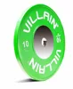 Rubber Barbell Weight 10KG/25LB Green Weighlifting Barbell Plate