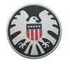 OEM factory custom USA eagle 3d rubber pvc patches