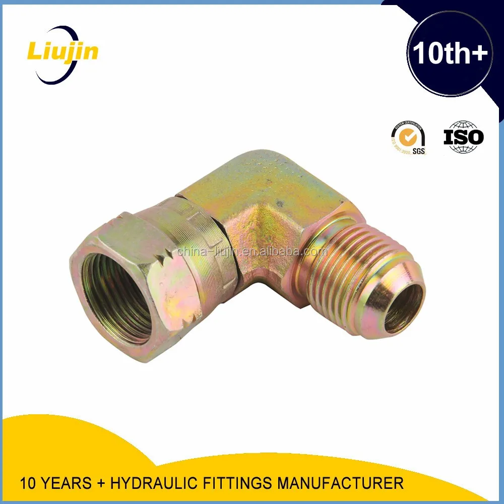 With 10 years experience factory supply male elbow brass flared fitting
