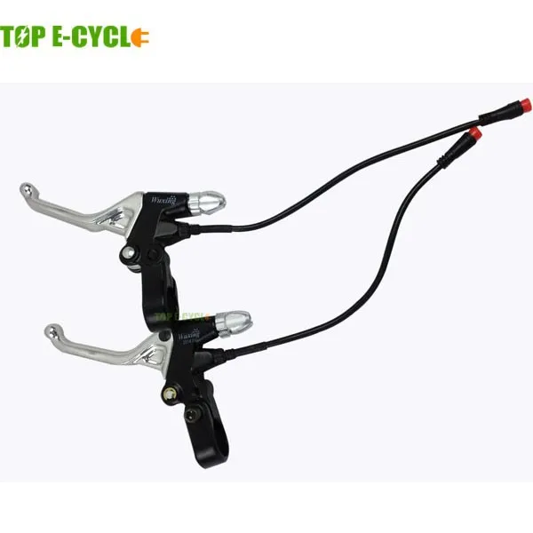 

TOP E-cycle electric bike brake levers waterproof cable 2-pin