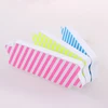 Nail art tools heart design 2 in 1 Printed EVA toe Sponge Toe separator with different colors