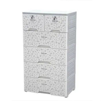 5 Layers With Wheels Plastic Drawer Storage Cabinet 5 Layers With Wheels Plastic Drawer Storage Cabinet