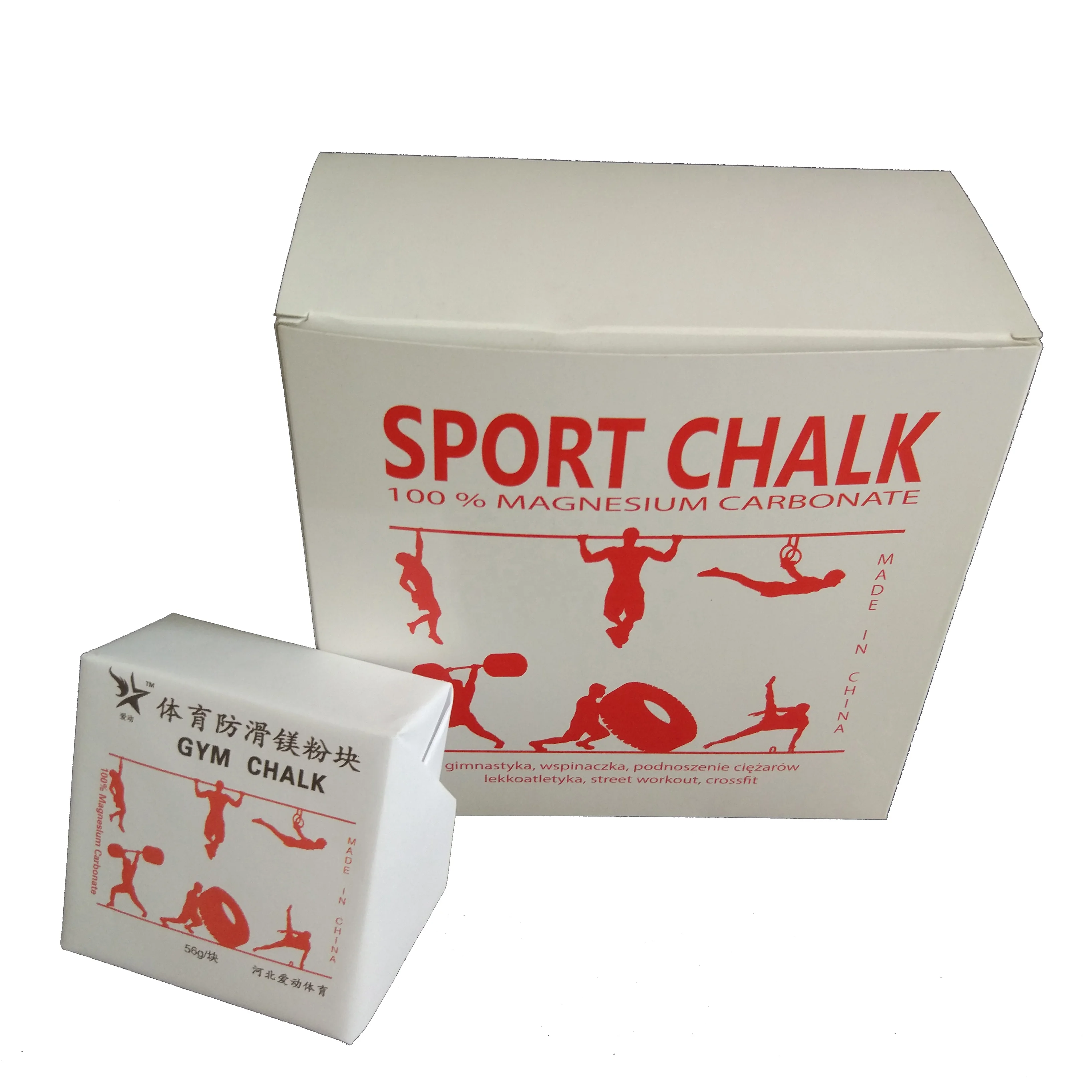 Wholesale Gymnastics Climbing Gym Chalk 2oz With Custom Logo Cheap