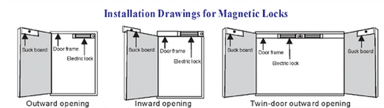 Shear magnetic lock схема подключения