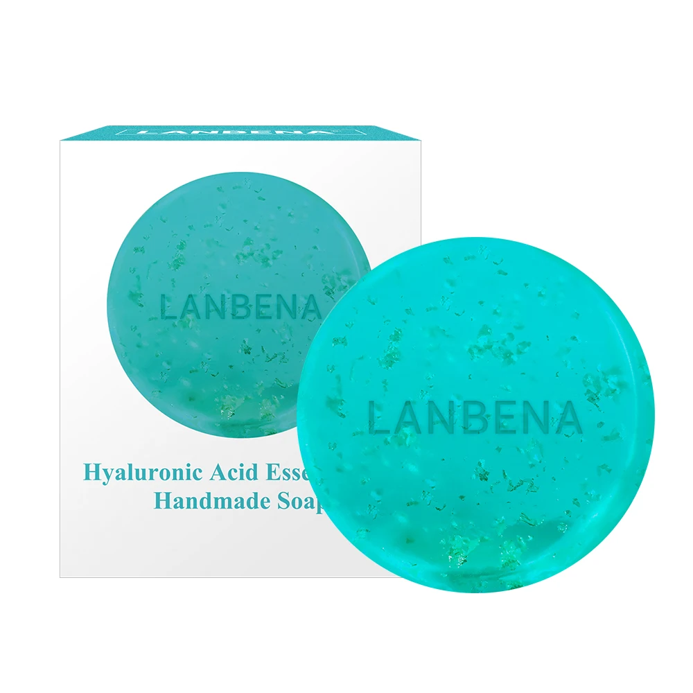 

LANBENA hyaluronic skin face cleansing natural handmade soap free shipping