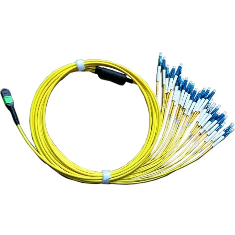 1 m om4 8 芯 mpo 到 lc 多光纤跳线           项目 单模 多模 的栽