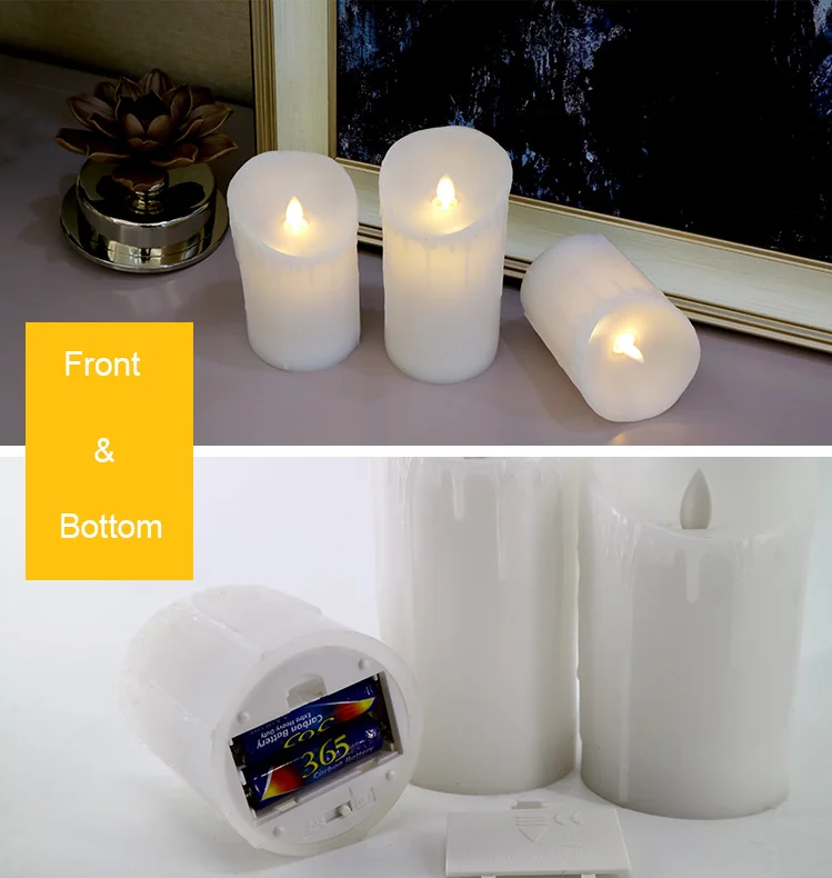 Wholesale Customized Decorative Wax Electric Led Dropship Wick