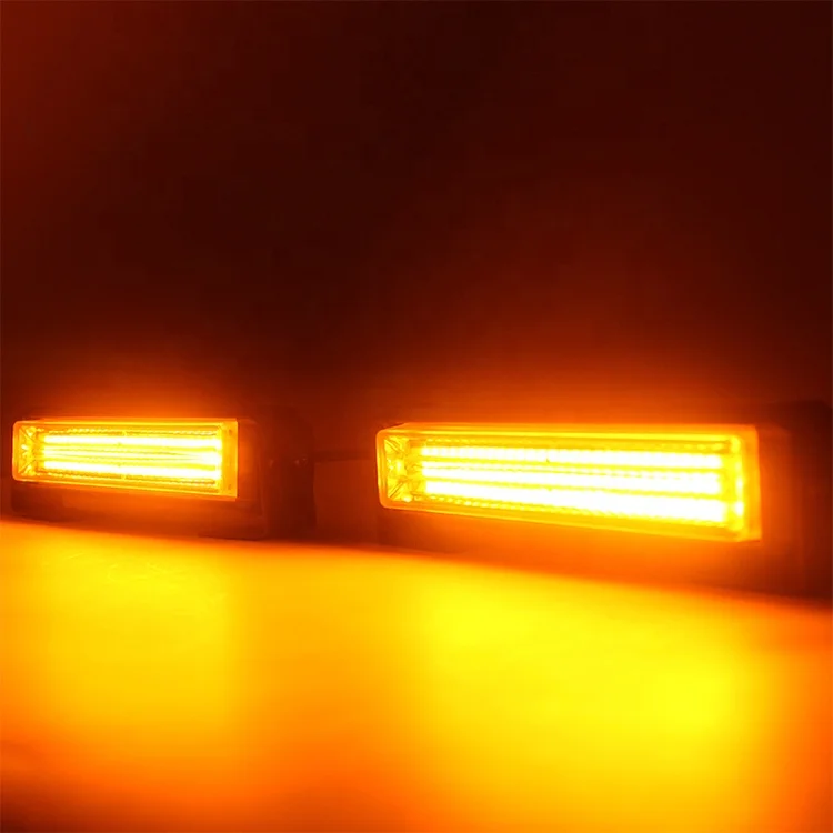 20W High Power COB LED Emergency Hazard Strobe Beacon Warning Flash Light Bar 