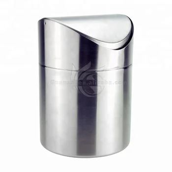 Office Restaurant Cabinet Trash Can Stainless Steel Kitchen Table