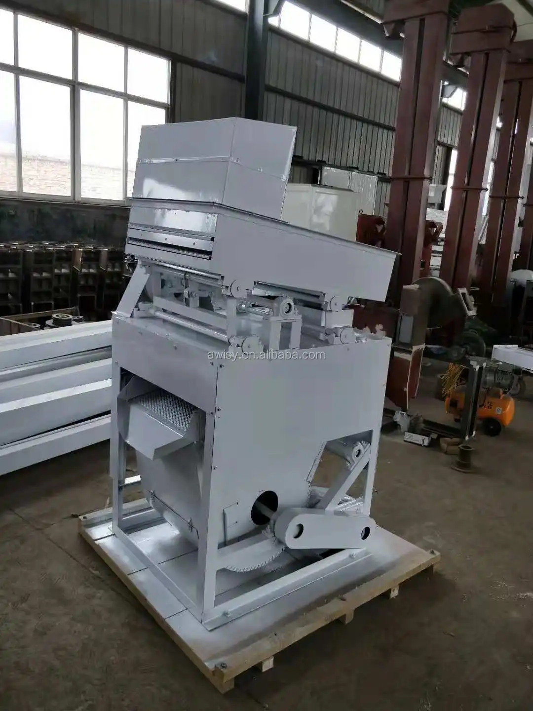 Máquina Limpiadora De Semillas Para Pájaros - Separador De Cáscaras Con Ventilador Ajustable Y 2 Cajones