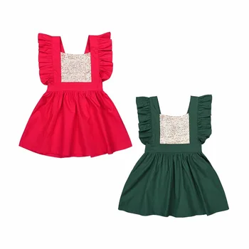 vestido infantil vermelho natal