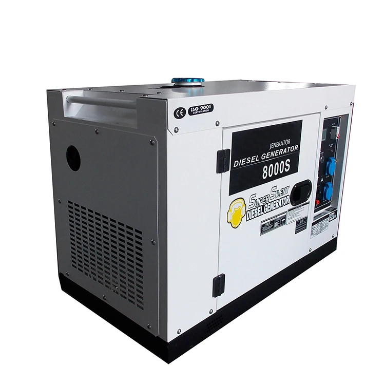 Wholesale 7500w silent diesel generator set price list