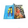 glossy lamination perfect binding custom advertising magazine printing