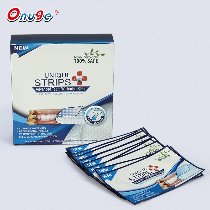 

14 pack professional teeth whitening strips bright white express strips removes stain fast teeth whitening kit