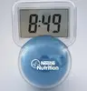 advertisement lcd ball clock digital lcd table clock lcd tumbler clock