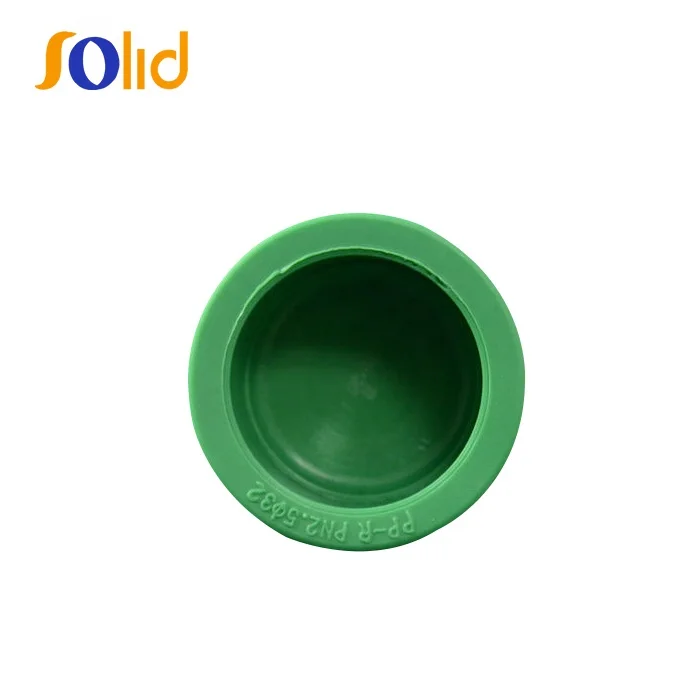 DIN8077/8078 Plastic Water Supply PPR Plumbing Fittings Plastic PPR Pipe End Cap