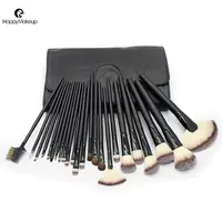 

24 pcs brochas maquillaje make up brushes black makeup brush set cosmetic