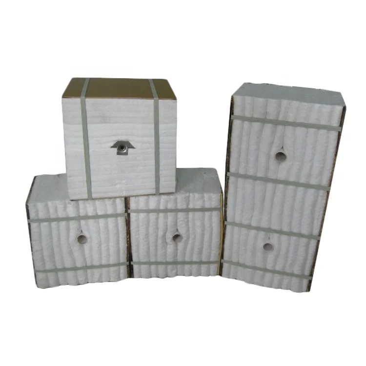 
1500 Refractory Chromium Oxide Ceramic Fiber Module inorganic calcination 